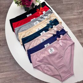 Жіночі бавовняні трусики Marabut #3843 однотонні, зображення 2