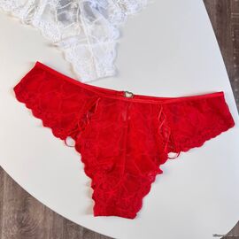Жіночі мереживні трусики #1318, зображення 4