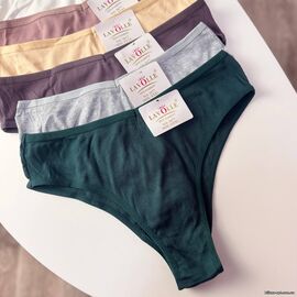 Жіночі бавовняні бразиліана Lavolle #3677 рубчик, зображення 4