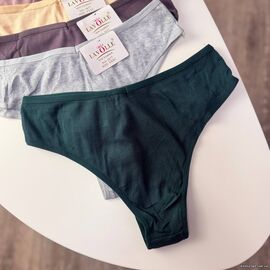 Жіночі бавовняні бразиліана Lavolle #3677 рубчик, зображення 5