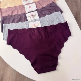 Жіночі бавовняні трусики Lavolle #3689, зображення 4