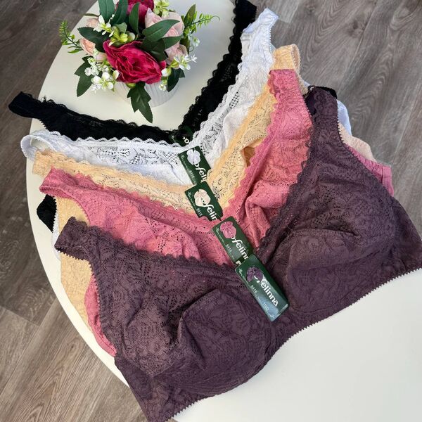 Жіночий мереживний бюстгальтер Sofelinna #8416Е