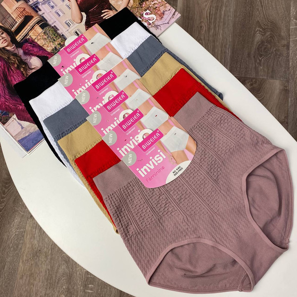 Жіночі трусики Biweier #k402 корегуючі Invisi