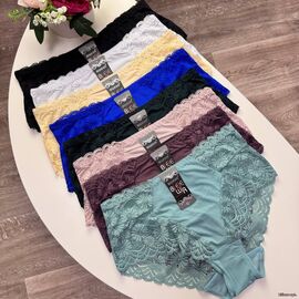 Жіночі трусики мікрофібра BIWEIER #871 з мереживом, зображення 2