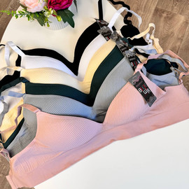 Жіночий бавовняний топ Biweier #Н7508 рубчик, зображення 2