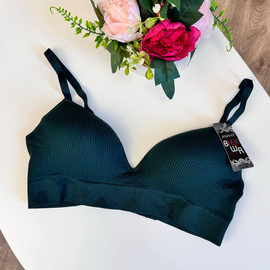 Жіночий бавовняний топ Biweier #Н7508 рубчик, зображення 4