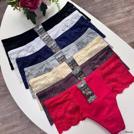 Жіночі бавовняні стрінги Biweier #3028, зображення 2