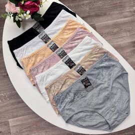 Жіночі бавовняні трусики Biweier #2079 мікс, зображення 1