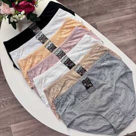 Жіночі бавовняні трусики Biweier #2079 мікс, зображення 2