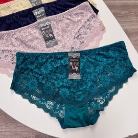 Жіночі мереживні трусики Biweier #31069 мікс, зображення 4
