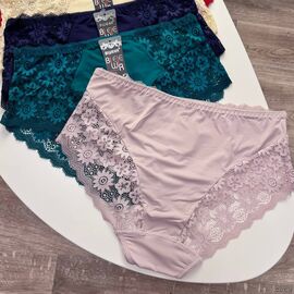 Жіночі мереживні трусики Biweier #31076 мікс, зображення 3