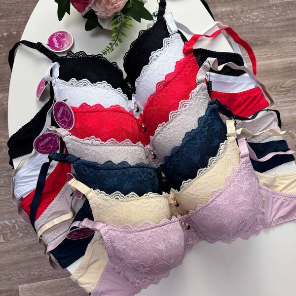 Жіночий мереживний бюстгальтер BIWEIER #73295В