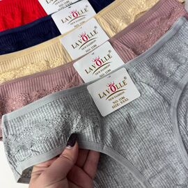 Жіночі бавовняні бразиліана Lavolle #1186 рубчик, зображення 5