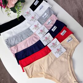 Жіночі бавовняні бразиліана Lavolle #6503 рубчик, зображення 3