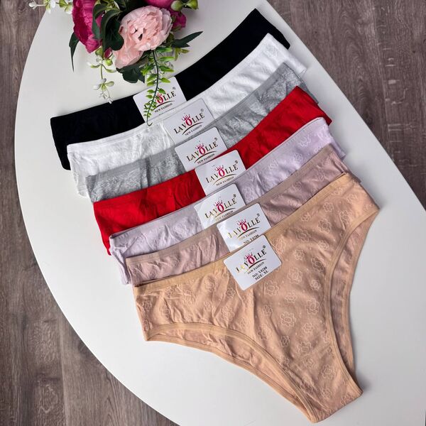 Жіночі бавовняні трусики Lavolle #0288