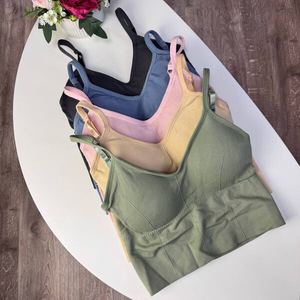 Топи жіночі в рубчик #657 уцінка