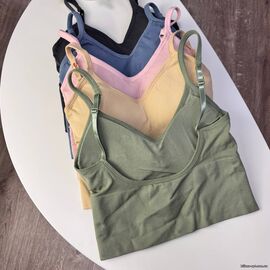 Топи жіночі в рубчик #657 уцінка, зображення 4