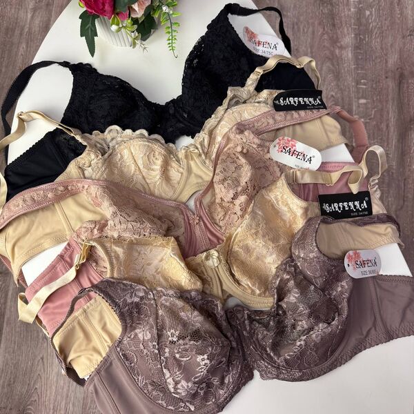 Жіночі мереживні бюстгальтера SAFENA #SF1 уцінка