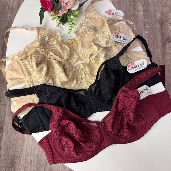 Жіночі мереживні бюстгальтера SAFENA #SF2 уцінка