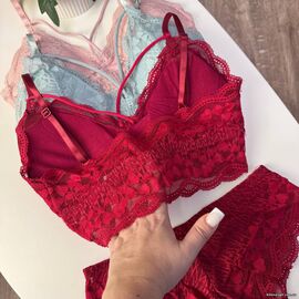 Жіночі мереживні комплекти #575 уцінка, зображення 4