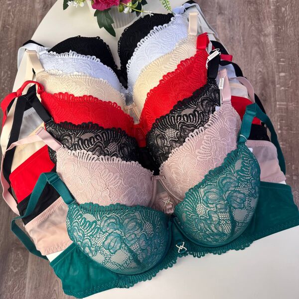 Жіночий мереживний бюстгальтер Biweier #8044-2D